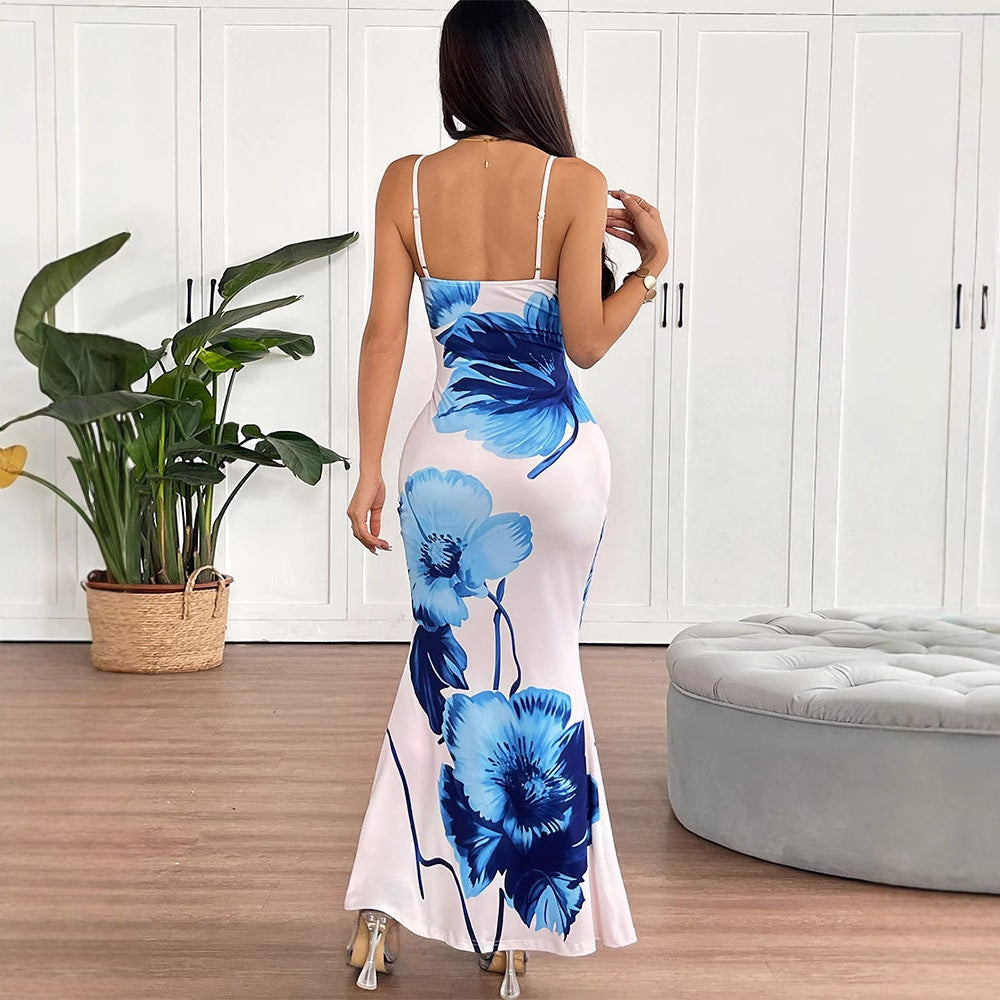 Tube-top Halterneck Sheath Dress