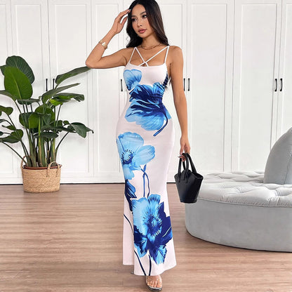 Tube-top Halterneck Sheath Dress