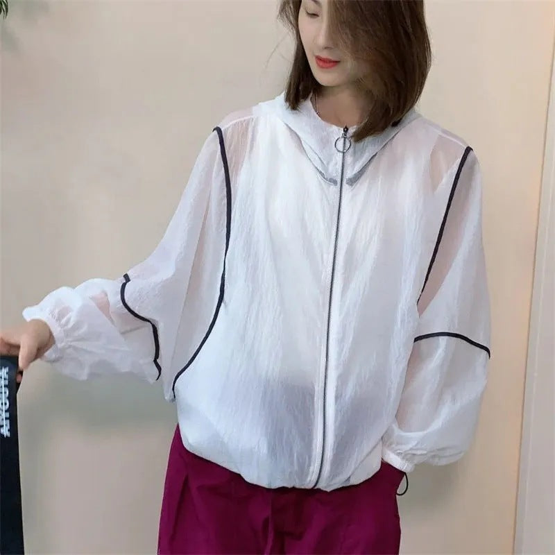 Loose-fitting Breathable Outdoor All-match Sun-protective Fashion Piece